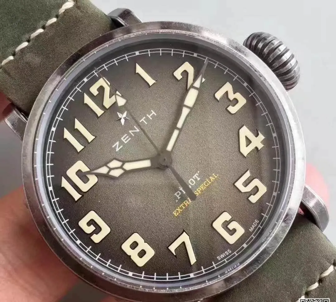 Zenith Pilot 11.1940.679 91.C807 XF Factory 1:1 Best Edition Replica Watch Swiss ETA9015